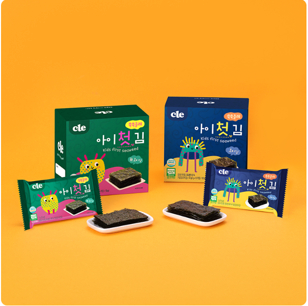 쑥쑥클레 아이 첫 김 4box(무조미/조미)