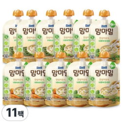 맘마밀 9개월 미역3+녹황3+시금치2+브로콜리2